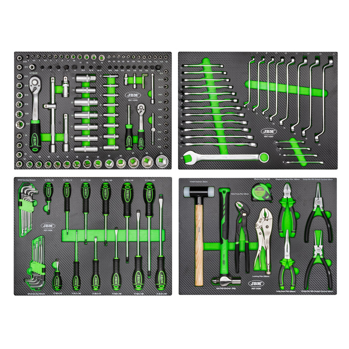 53708 SET DI 4 MODULI DI UTENSILI IN CARBONIO EVA