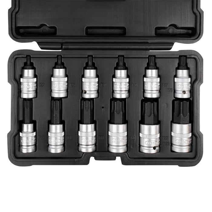 54154-SET DI 12 PEZZI 1/2" PUNTA TORX