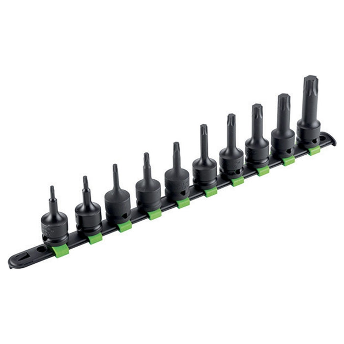 FG 152/RTXS10 SET INSERTI A BUSSOLA IMPACT CON IMPRONTA TORX - 1/2"